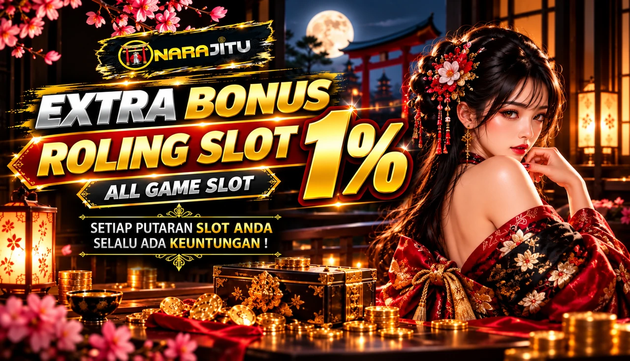 EXTRA BONUS ROLLING SLOT 1% ALL GAME SLOT